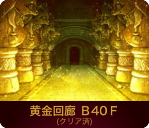 ドリランド・黄金回廊B40Fクリア